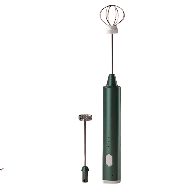 Potente minibatidor de mano para cocina y café