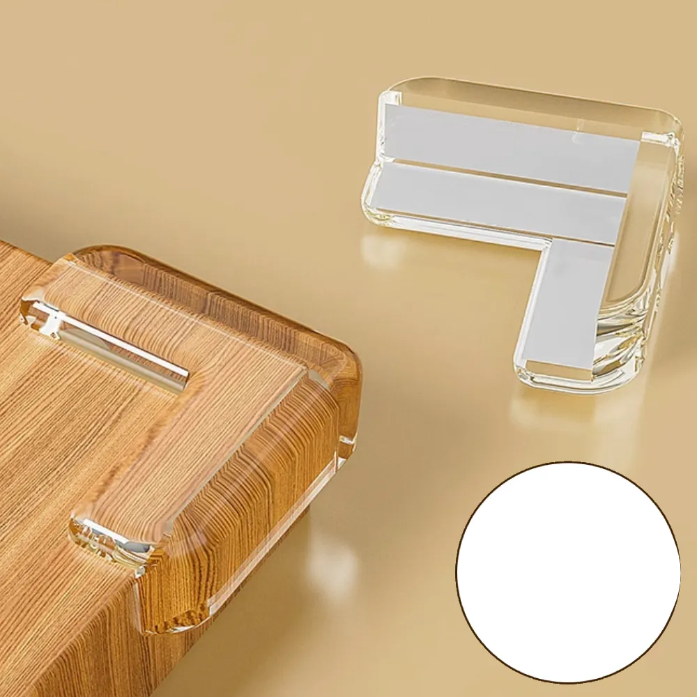 Protectores transparentes de esquinas para la seguridad de bebés - Set de 10
