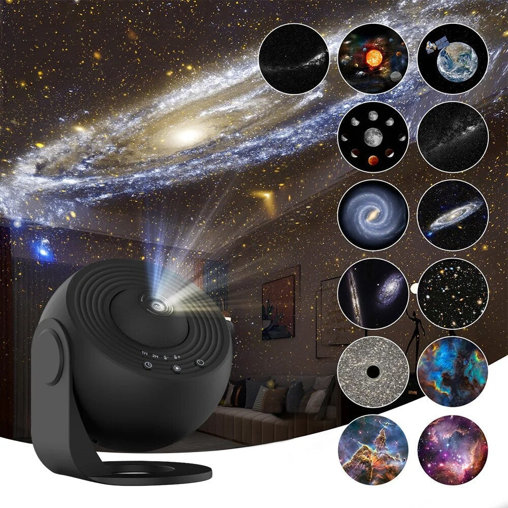 Proyector de estrellas para planetario