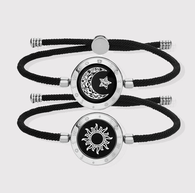 Pulseras para parejas símbolo de amor y conexión
