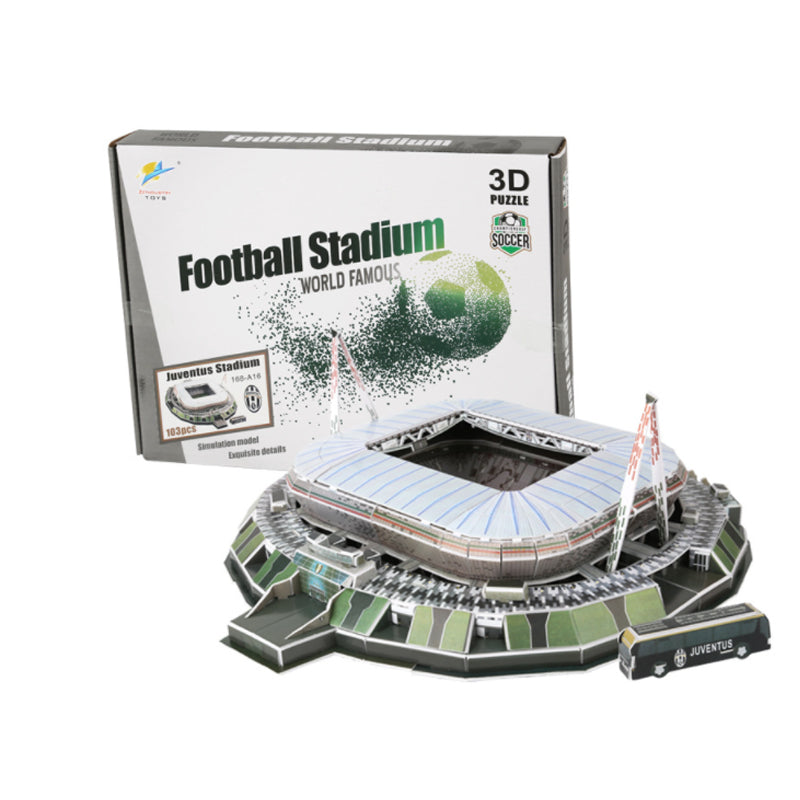 Puzle 3D de estadio de fútbol