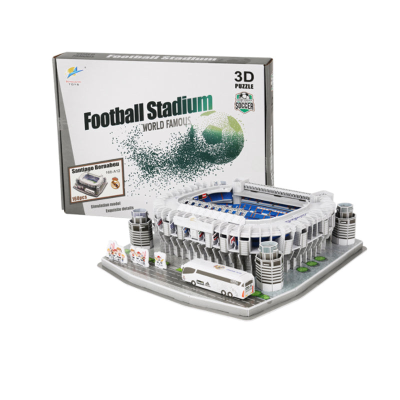 Puzle 3D de estadio de fútbol