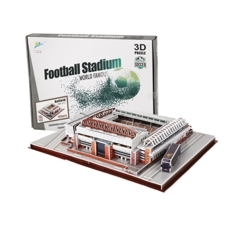 Puzle 3D de estadio de fútbol
