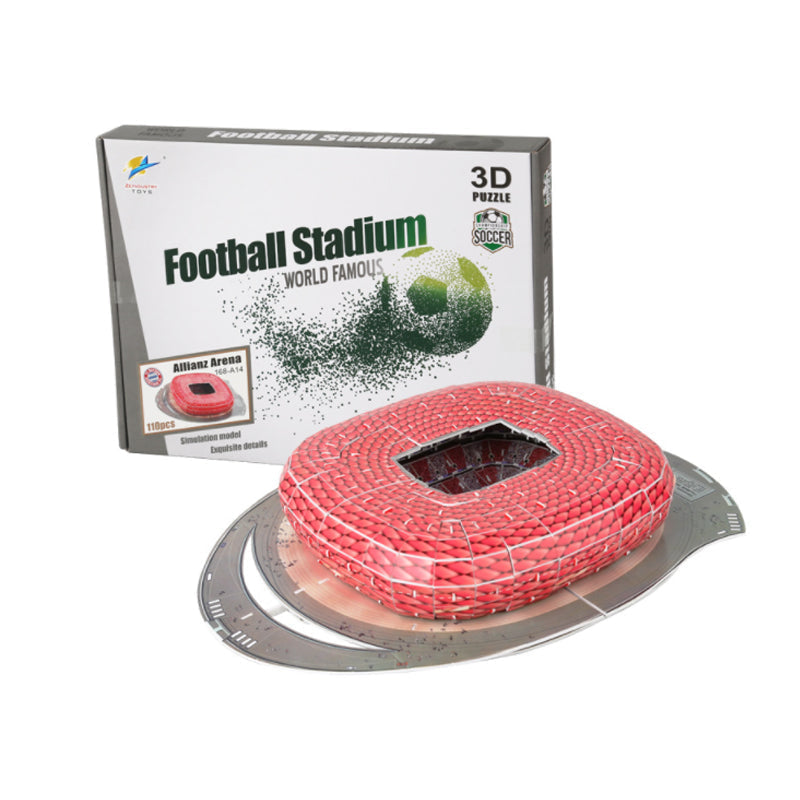 Puzle 3D de estadio de fútbol
