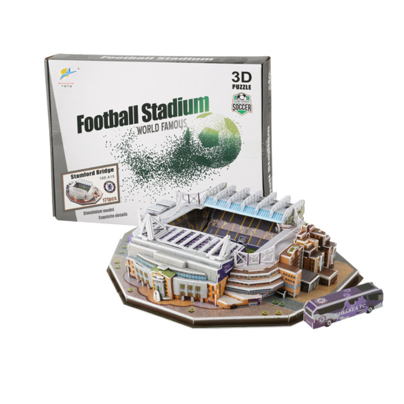 Puzle 3D de estadio de fútbol