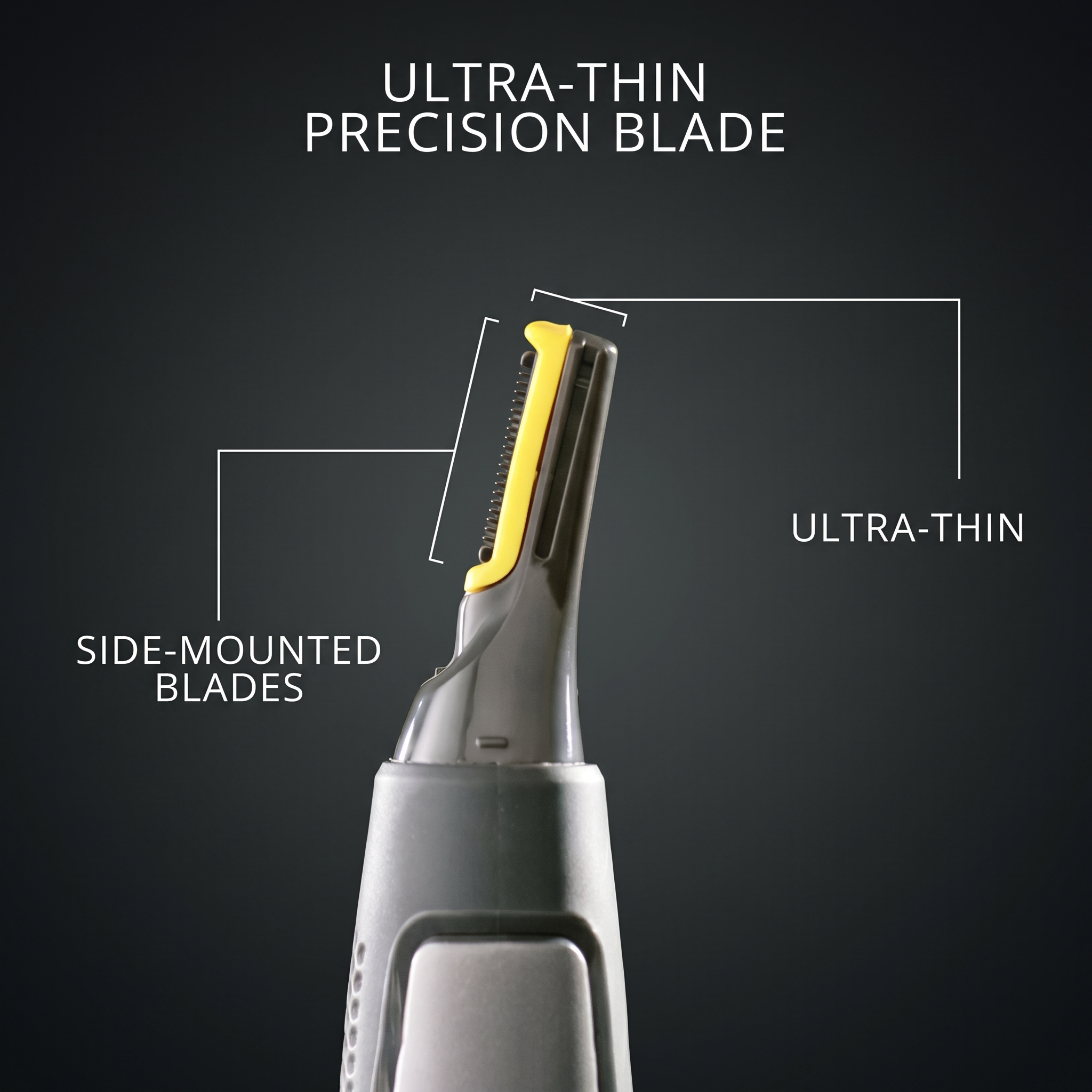 Recortadora de Precisión | Recortadora Extrafina para Vello Nasal con Cuchillas de Microoscilación | Diseño Ergonómico para una Eliminación Segura del Vello