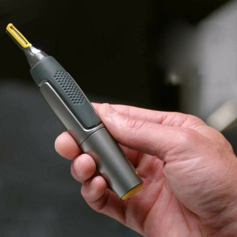 Recortadora de precisión ultrasuave para barba, nariz y cejas