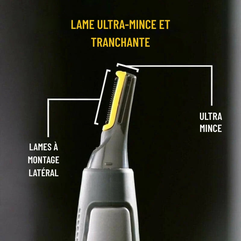 Recortadora de precisión ultrasuave para barba, nariz y cejas