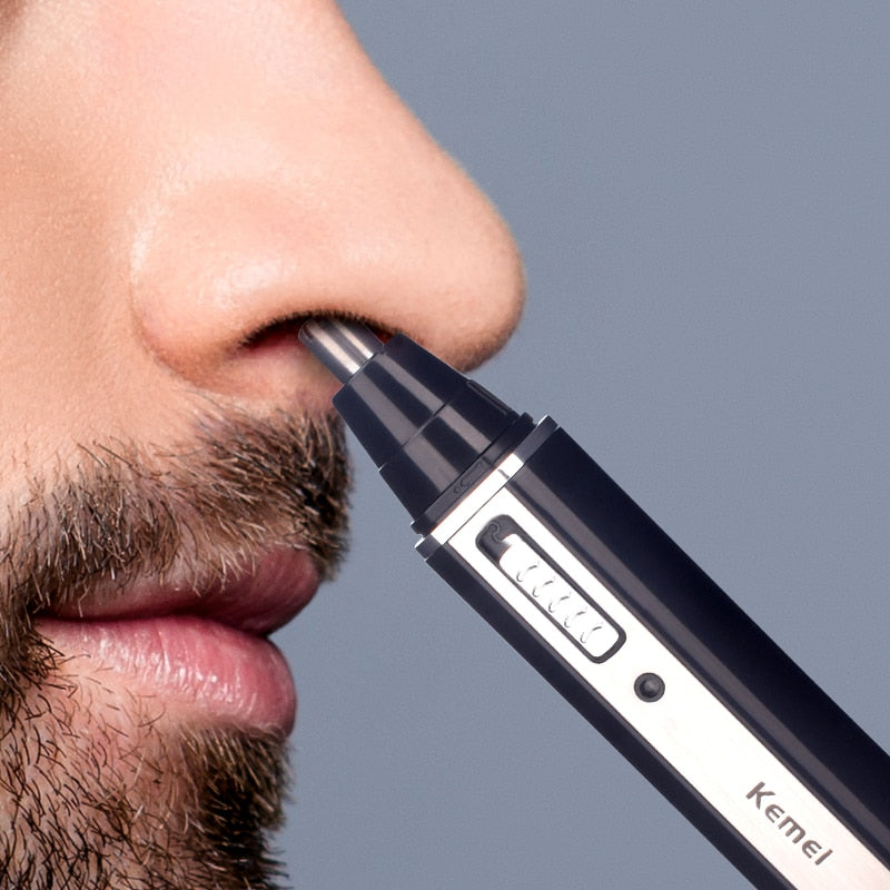 Recortadora eléctrica recargable de pelo y barba 4 en 1