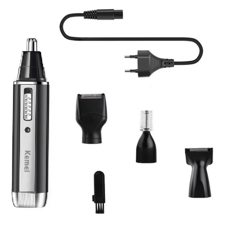 Recortadora eléctrica recargable de pelo y barba 4 en 1