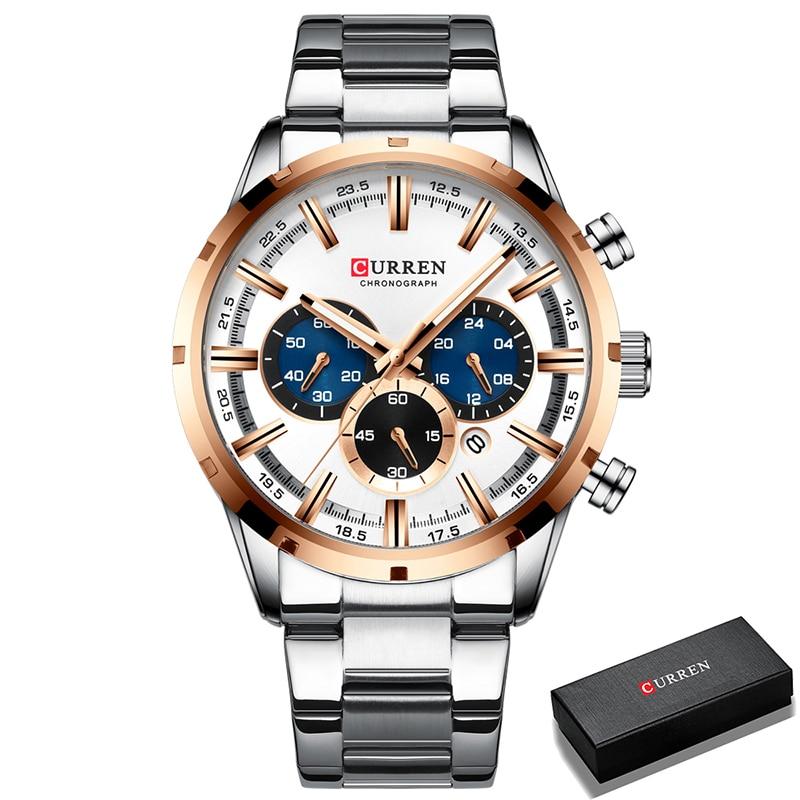 Reloj cronógrafo de estilo ejecutivo