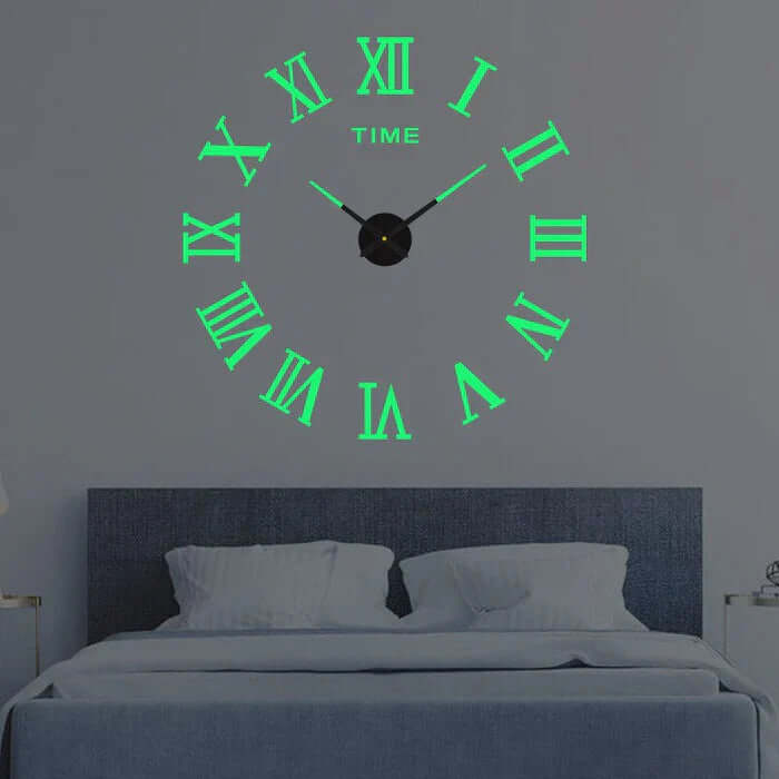Reloj de Pared Grande Bricolaje 60-130 cm - Diseño Moderno