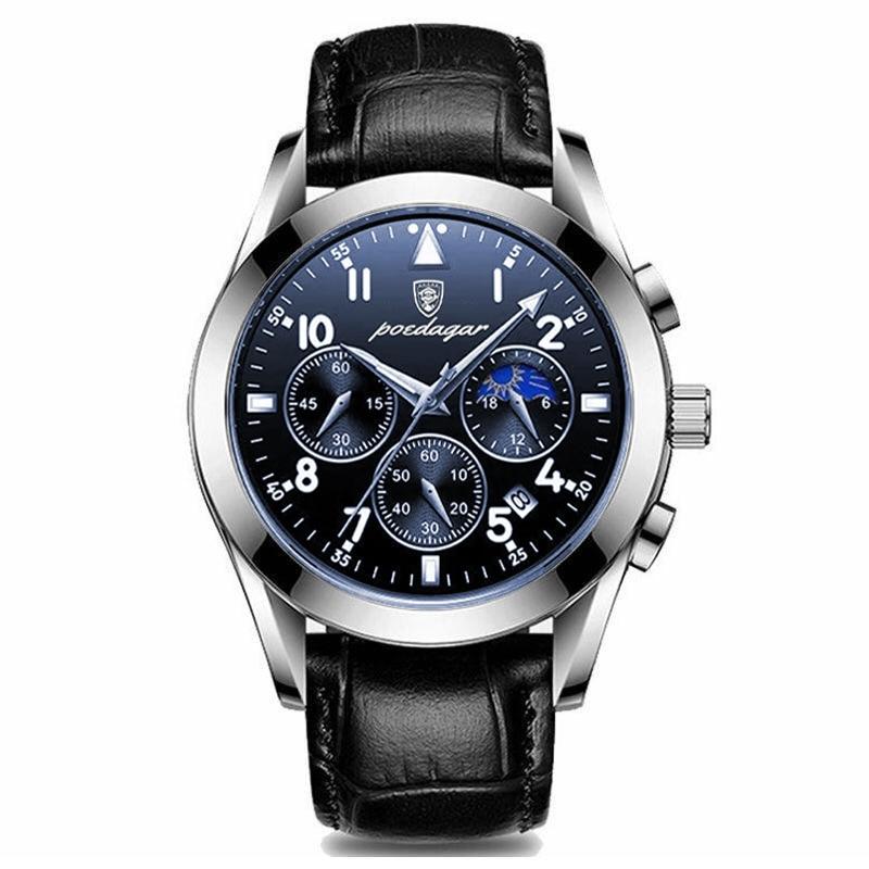 Reloj de pulsera para hombre de cuero premium