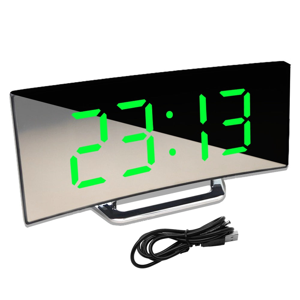Reloj despertador con pantalla LED