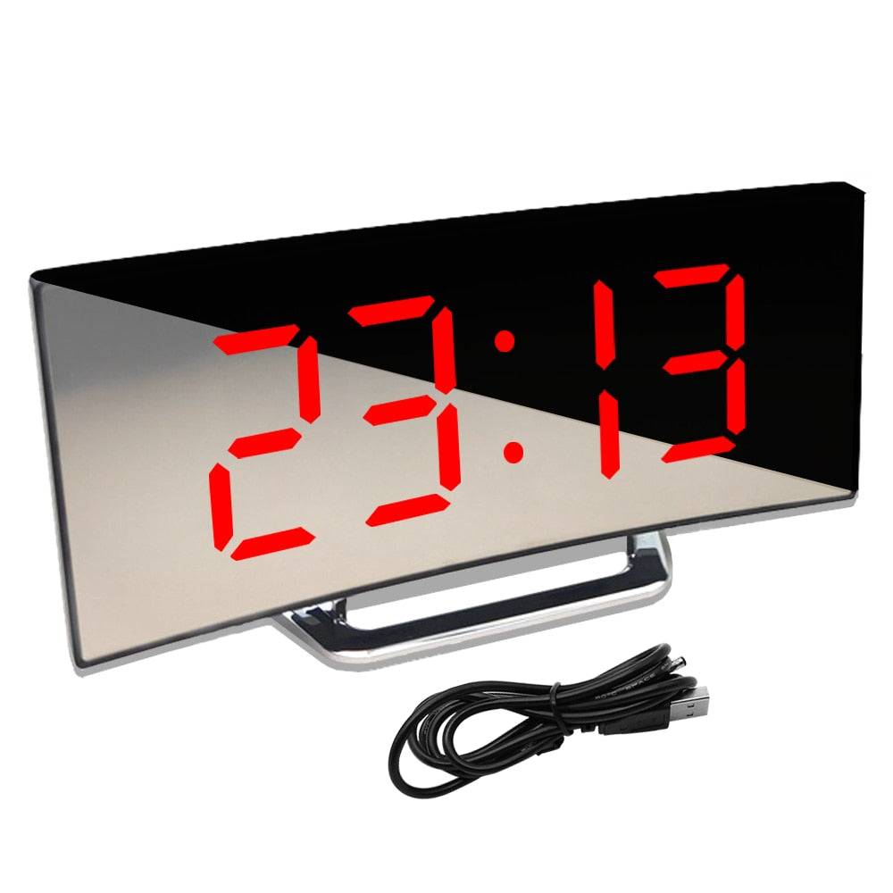 Reloj despertador con pantalla LED