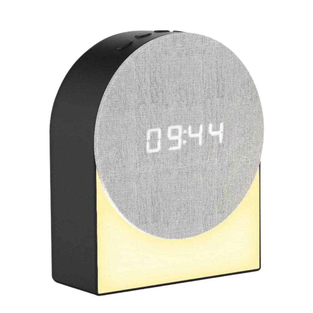 Reloj Despertador Digital con Luz de Simulación de Amanecer, Ruido Blanco y Entrenador de Sueño para Niños y Adultos