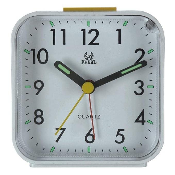 Reloj Despertador Silencioso y Tranquilo – Sin Tic-Tac, Luz Suave y Función Repetición