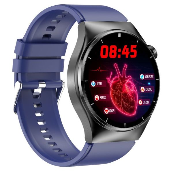 Reloj inteligente con monitor de presión arterial y glucosa en sangre
