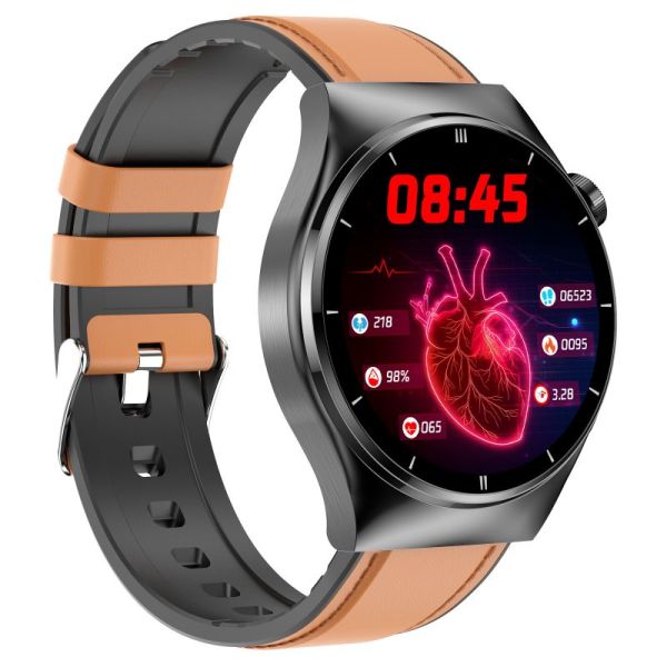Reloj inteligente con monitor de presión arterial y glucosa en sangre