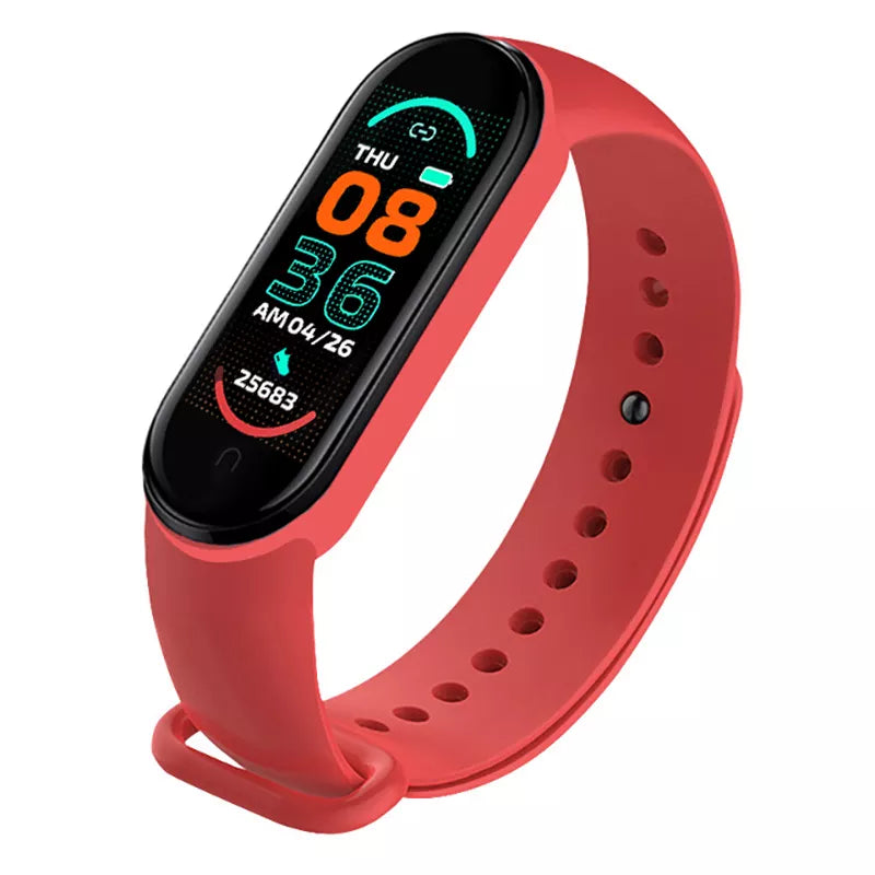 Reloj inteligente con monitor de pulso y presión arterial (resistente al agua y al polvo)