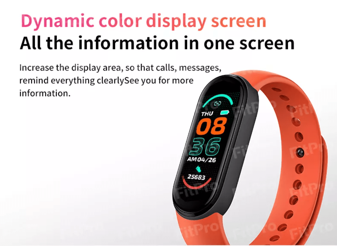 Reloj inteligente con monitor de pulso y presión arterial (resistente al agua y al polvo)