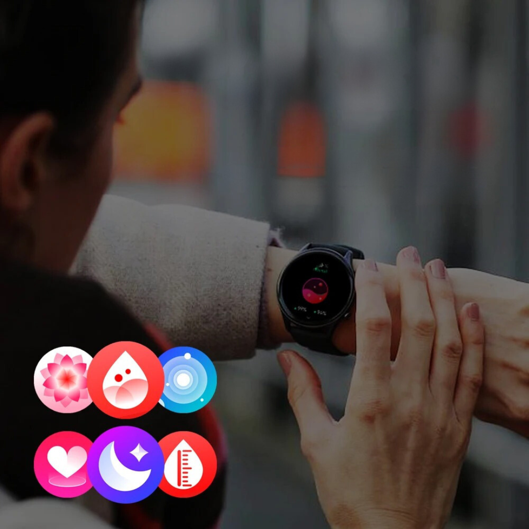 Reloj inteligente de actividad con pantalla HD