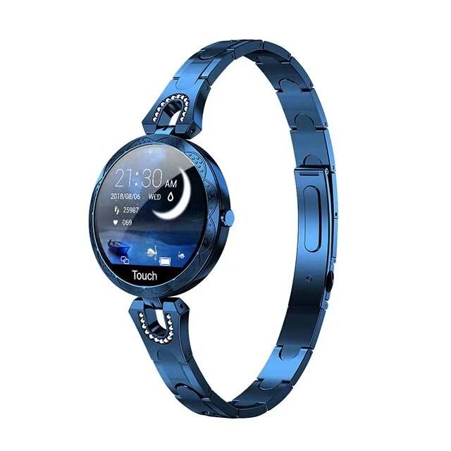 Reloj inteligente de fitness resistente al agua para mujer