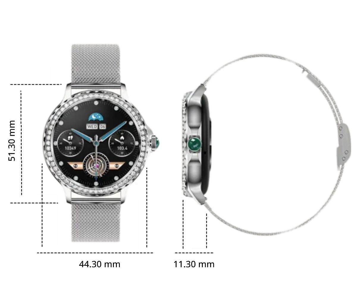 Reloj inteligente multifunción para mujer