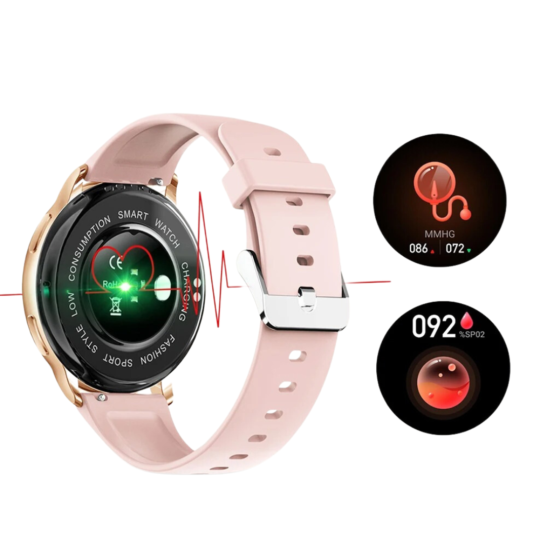 Reloj inteligente para mujer con rastreador de actividad física