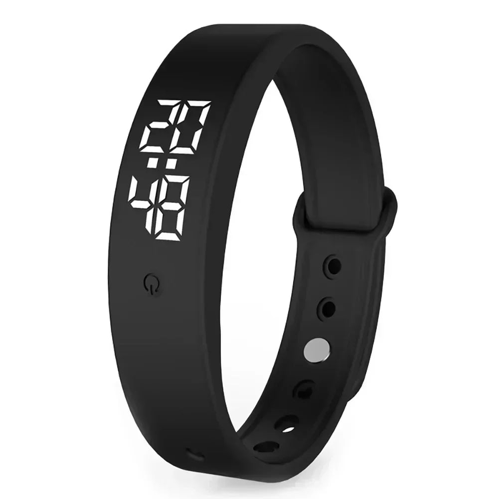 Reloj inteligente resistente al agua con alarma por vibración