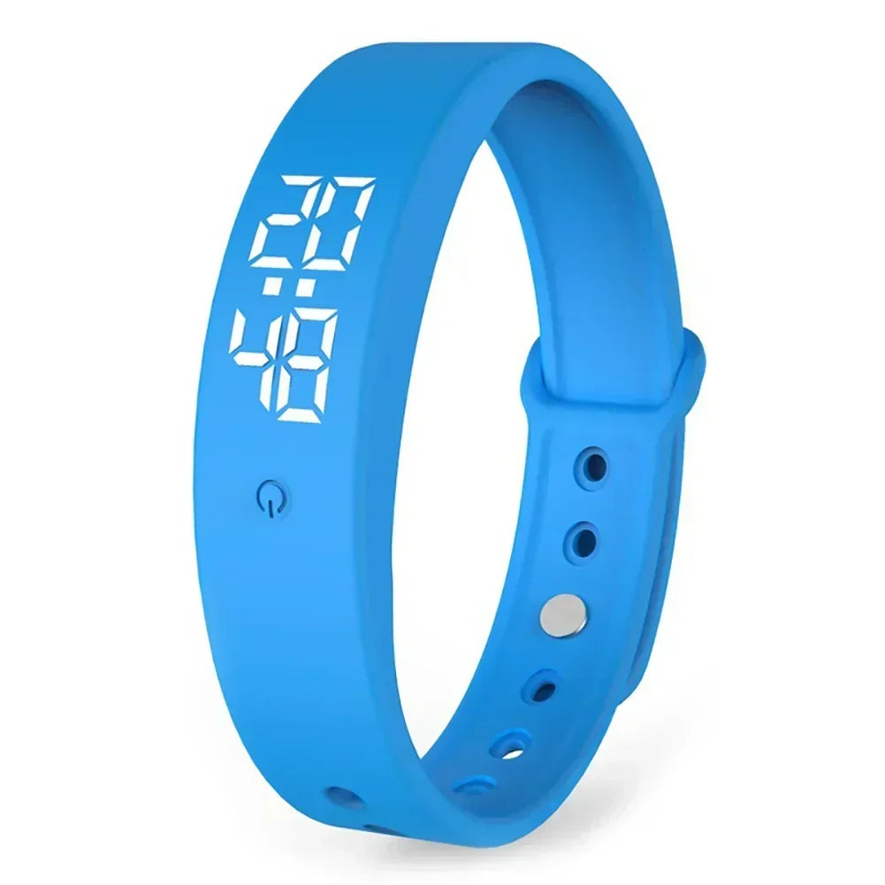 Reloj inteligente resistente al agua con alarma vibratoria