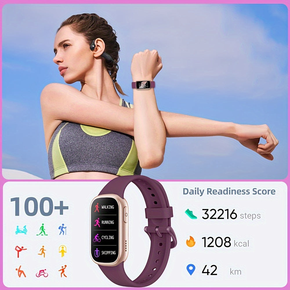 Reloj inteligente resistente al agua con batería de larga duración y monitor de actividad física para un estilo de vida activo