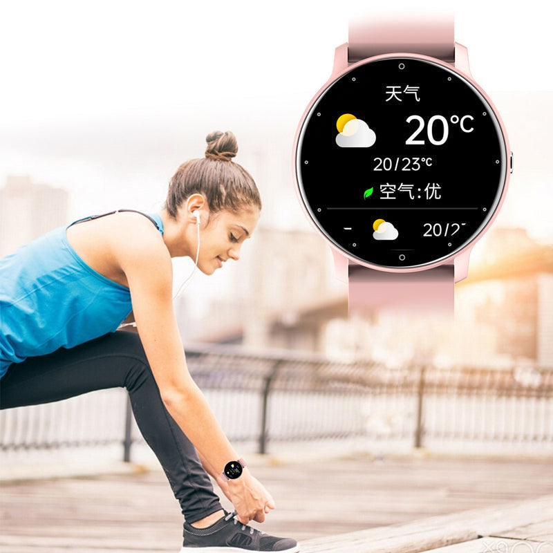 Reloj inteligente versátil para hombre y mujer: resistente al agua y funcional