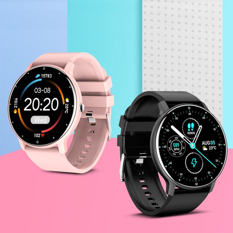 Reloj inteligente versátil para hombre y mujer: resistente al agua y funcional