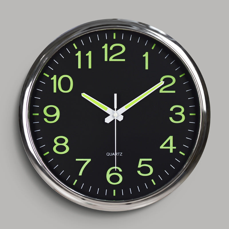 Reloj Luminoso Grande Elegante – Elemento de Diseño con Efecto Neutro de Brillantez para Interiores Modernos y Acogedores