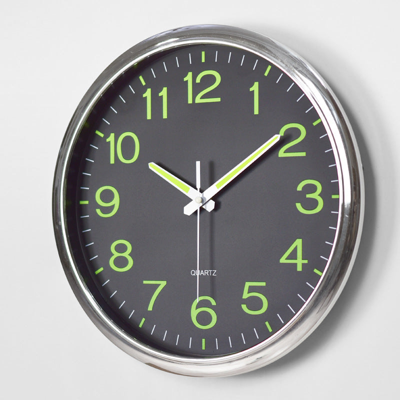 Reloj Luminoso Grande Elegante – Elemento de Diseño con Efecto Neutro de Brillantez para Interiores Modernos y Acogedores
