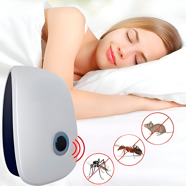Repelente de Plagas | Protección Contra Insectos Sin Productos Químicos | Plug and Play