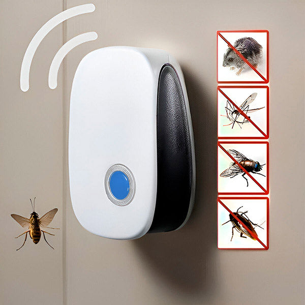Repelente de Plagas | Protección Contra Insectos Sin Productos Químicos | Plug and Play