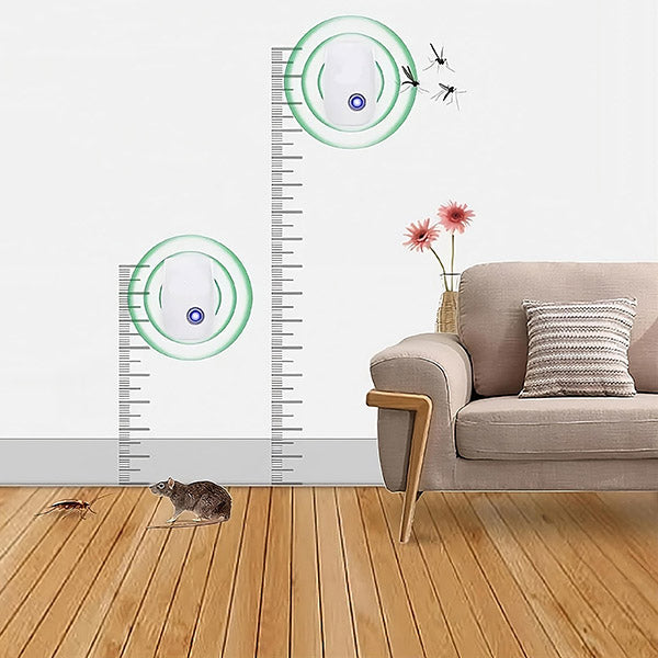Repelente de Plagas | Protección Contra Insectos Sin Productos Químicos | Plug and Play
