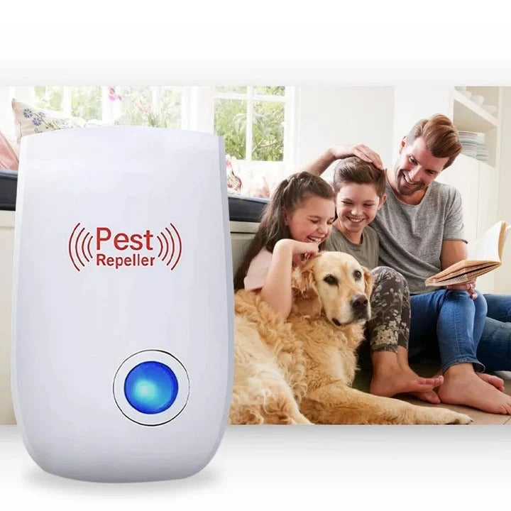 Repelente eléctrico ultrasónico de moscas para enchufe