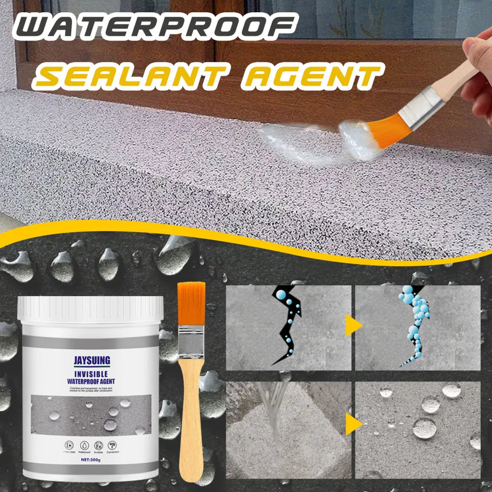 Revestimiento transparente e impermeable antifugas