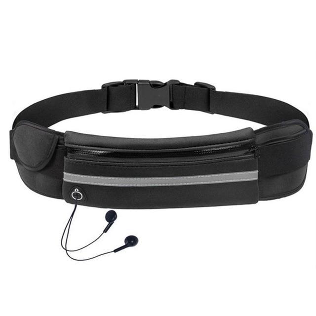 Riñonera de fitness ligera e impermeable unisex