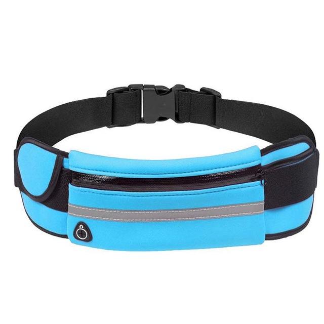 Riñonera de fitness ligera e impermeable unisex