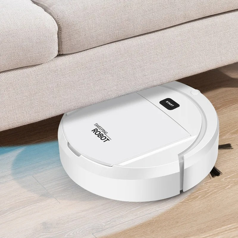 Robot aspirador inteligente con limpieza ultrasilenciosa y filtración HEPA