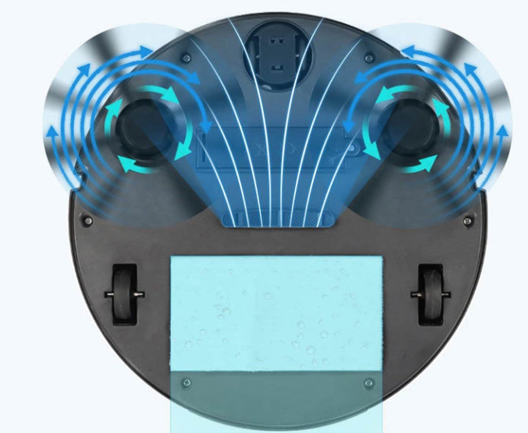 Robot aspirador y barredor inteligente