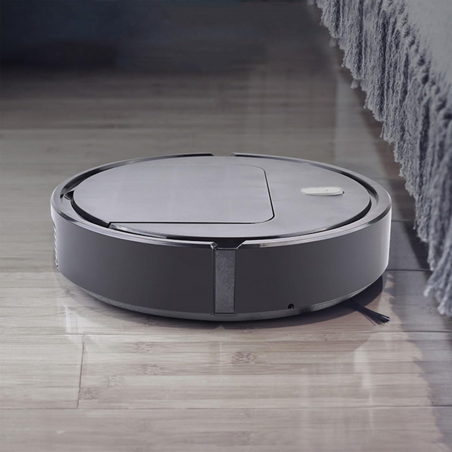 Robot limpiador 3 en 1 con funciones de fregado, aspirado y barrido – Robot de limpieza compacto para el hogar