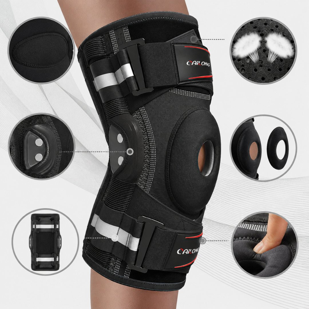 Rodillera articulada ajustable