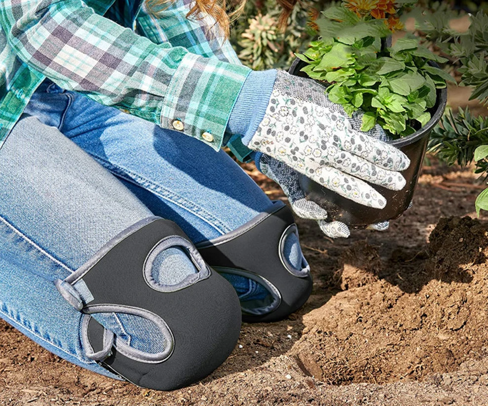 Rodilleras de jardinería para mayor comodidad y protección