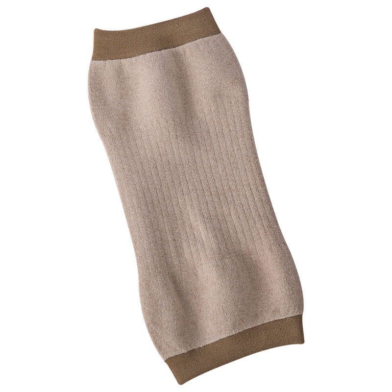 Rodilleras térmicas unisex de cachemira para soporte articular