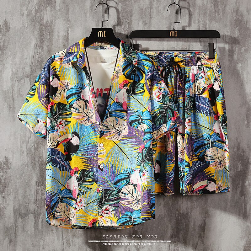 Ropa de playa – Conjunto veraniego y alegre para hombre